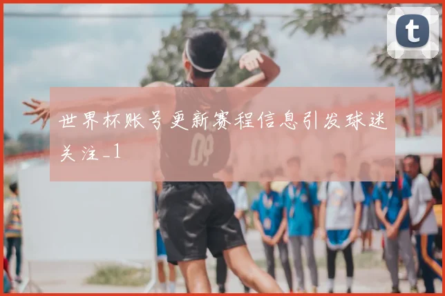 世界杯账号更新赛程信息引发球迷关注_1