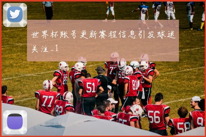 世界杯账号更新赛程信息引发球迷关注_1