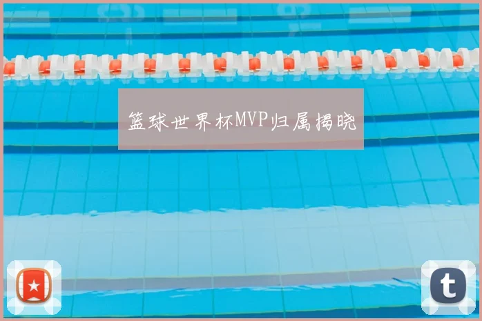 篮球世界杯MVP归属揭晓